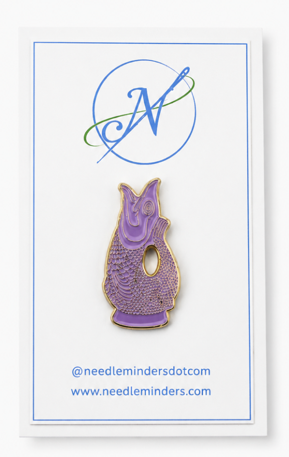 Purple Glug Jug Needleminder