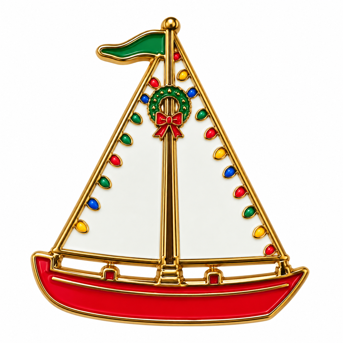 Christmas Sailboat